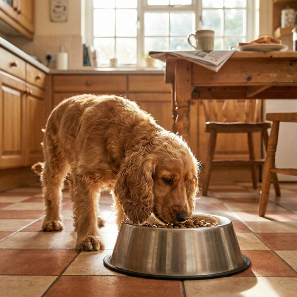 Cocker Spaniel care guide - proper feeding accessories