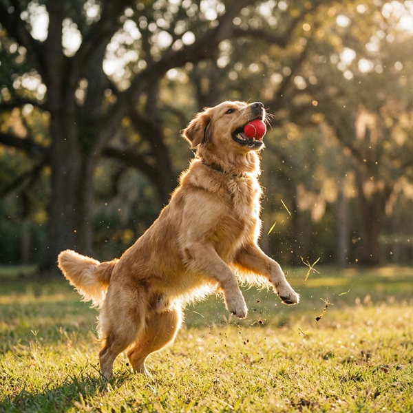 Golden Retriever care guide - exercise and play tips