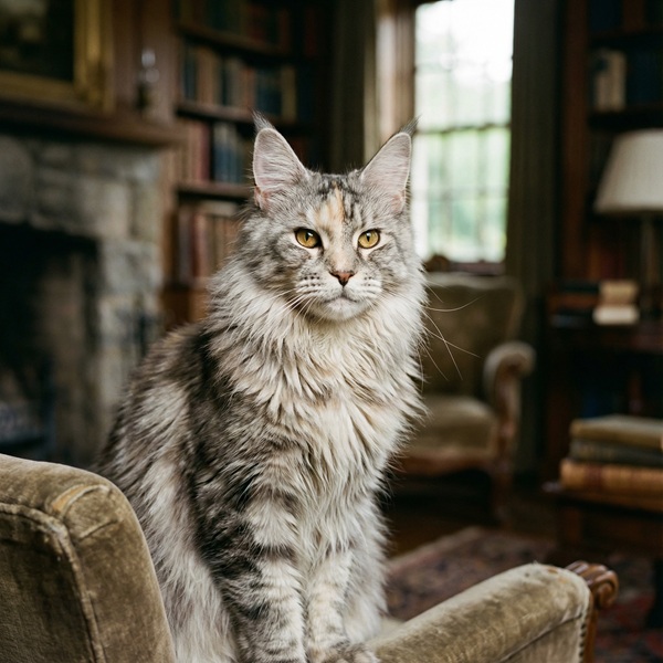 Maine Coon care guide - grooming tips for thick fur